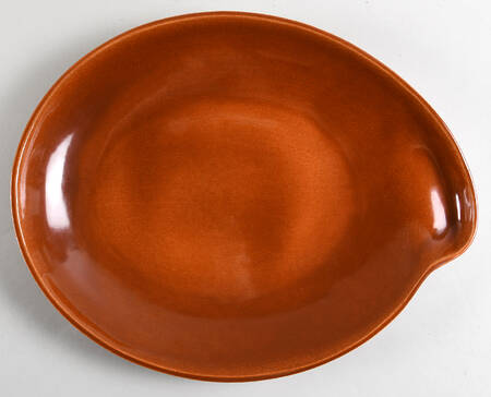 Town and Country Rust 15" Oval Serving Platter by Red Wing