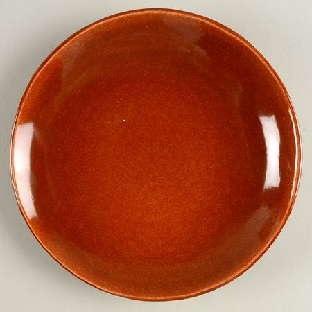Town and Country Rust Salad Plate