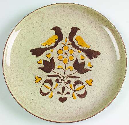Turtle Dove Dinner Plate