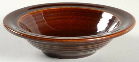 Village Brown Rim Fruit/Dessert (Sauce) Bowl