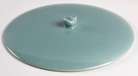 Village Green Lid for 4 Quart Round Casserole