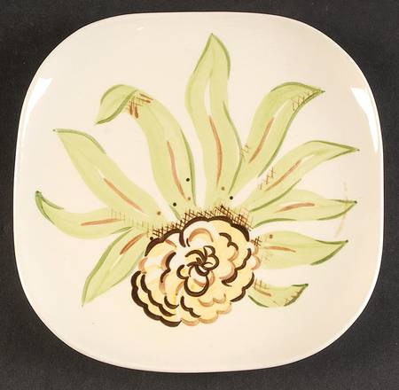 Zinnia Salad Plate