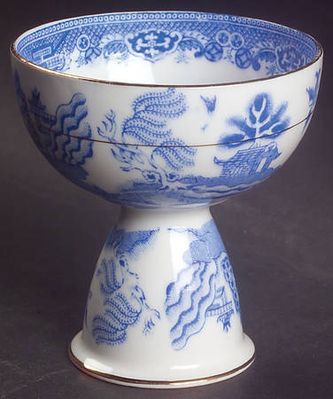 Blue Willow China Sherbet