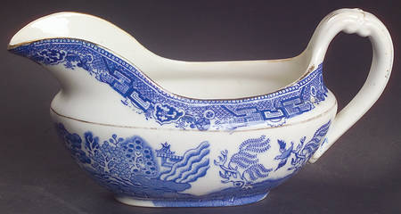 Blue Willow Gravy Boat