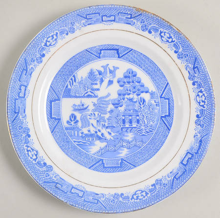 Blue Willow Bread & Butter Plate