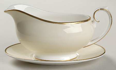 Elegance Gravy Boat & Underplate