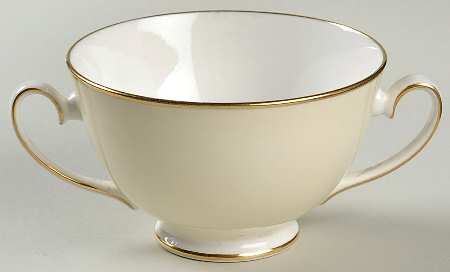 Elegance Footed Cream Soup Bowl