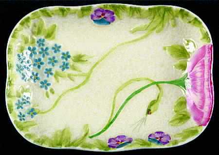 Garden Glories Nut Dish