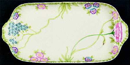 Garden Glories Large Sandwich Tray