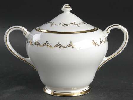 Golden Glory Sugar Bowl & Lid