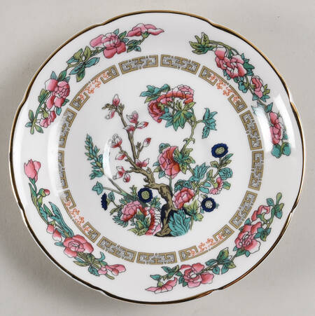 Indian Tree Saucer for Footed Cup
