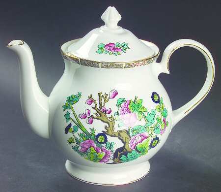 Indian Tree Teapot & Lid