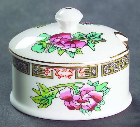 Indian Tree Mustard Jar & Lid