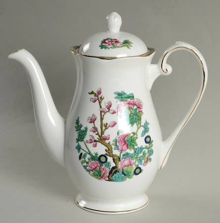 Indian Tree Coffee Pot & Lid