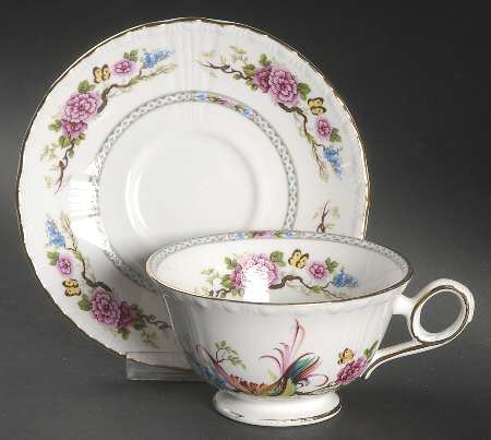 Martinique Footed Cup & Saucer Set