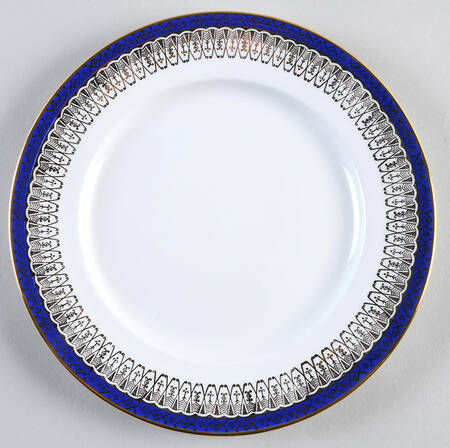 Majestic Dark Blue Salad Plate