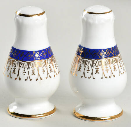 Majestic Dark Blue Salt & Pepper Set