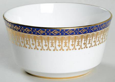 Majestic Dark Blue Open Sugar Bowl