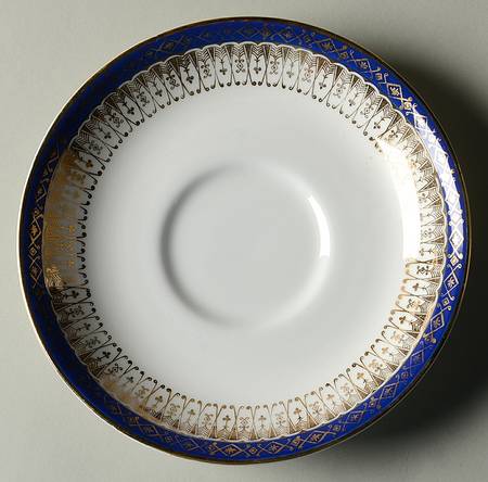 Majestic Dark Blue Saucer for Cream Soup Bowl