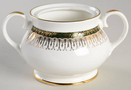 Majestic Green Sugar Bowl No Lid