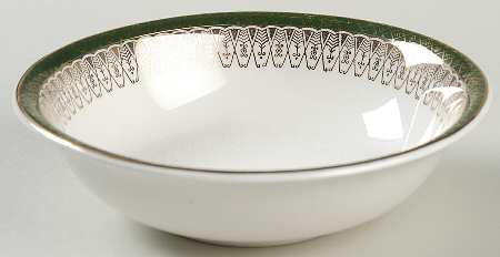 Majestic Green Coupe Cereal Bowl