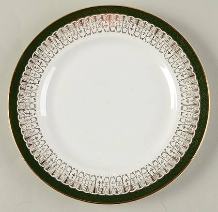 Majestic Green Dessert/Pie Plate