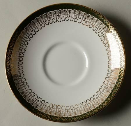 Majestic Green Saucer for Cream Soup Bowl