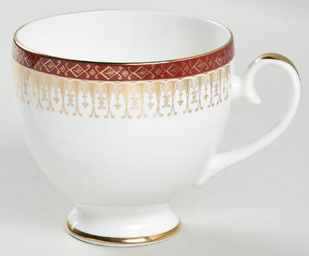 Majestic Maroon Breakfast Cup