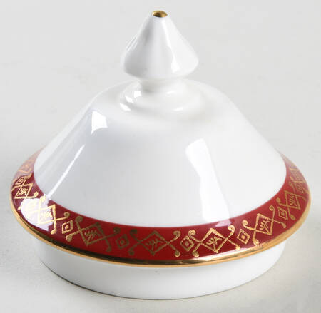 Majestic Maroon Lid for Sugar Bowl