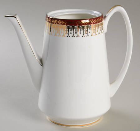 Majestic Maroon Coffee Pot No Lid