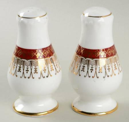 Majestic Maroon Salt & Pepper Set