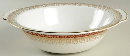 Majestic Maroon 9" Round Vegetable Bowl