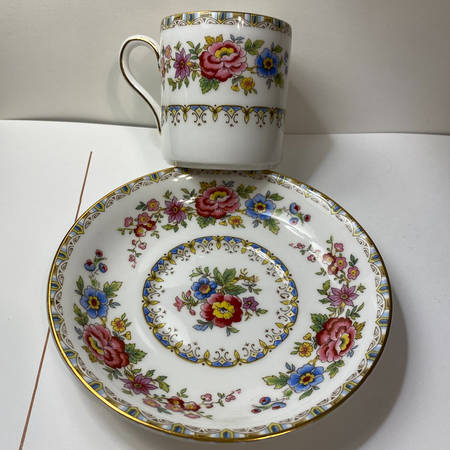 Malvern (Smooth) Flat Demitasse Cup & Saucer Set