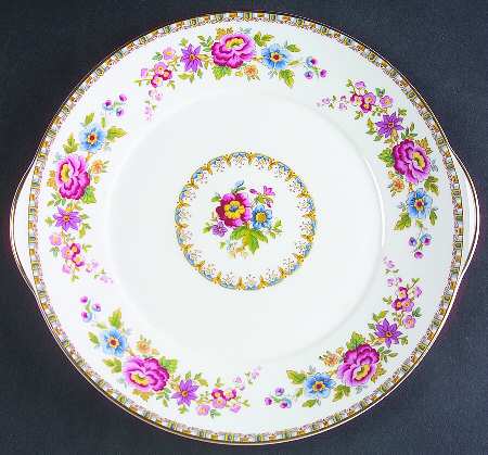 Malvern (Smooth) Handled Cake Plate