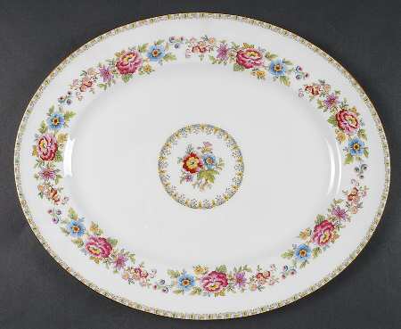 Malvern (Smooth) 13" Oval Serving Platter
