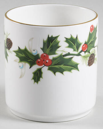 Noel (Holly Backstamp, Smooth) Jam/Jelly No Lid