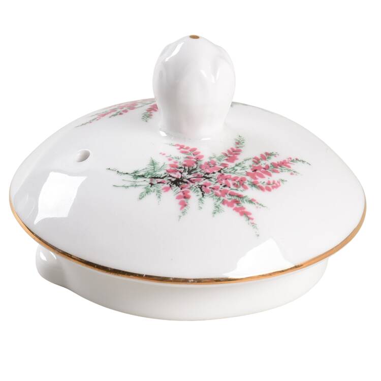 Coat of Arms (Scalloped) Lid for Teapot