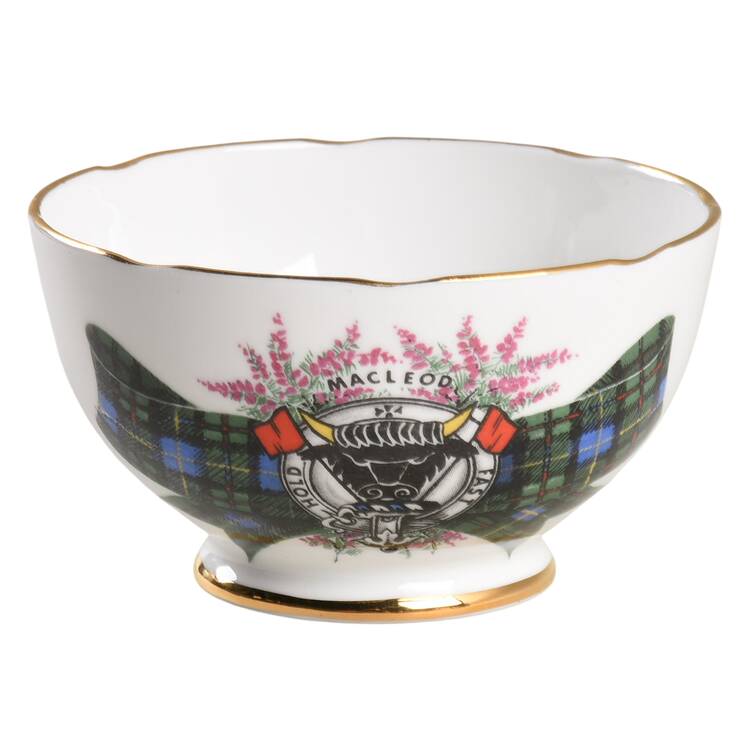 Coat of Arms (Scalloped) Mini Open Sugar Bowl