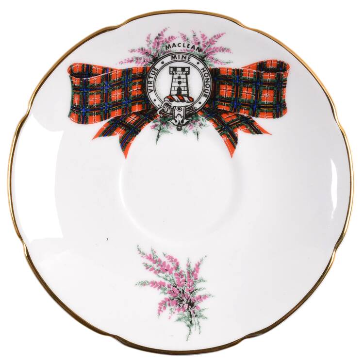 Coat of Arms (Scalloped) Saucer