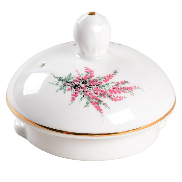 Coat of Arms (Scalloped) Lid for Coffee Pot