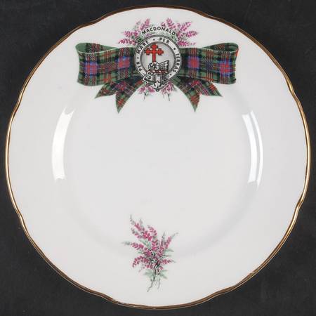 Coat of Arms (Scalloped) Bread & Butter Plate