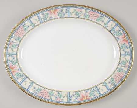 Sumatra 13" Oval Serving Platter