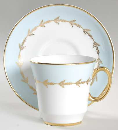 Catherine Flat Cup & Saucer Set