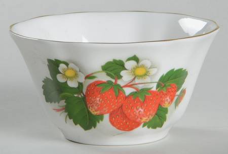 Strawberry Mini Open Sugar Bowl