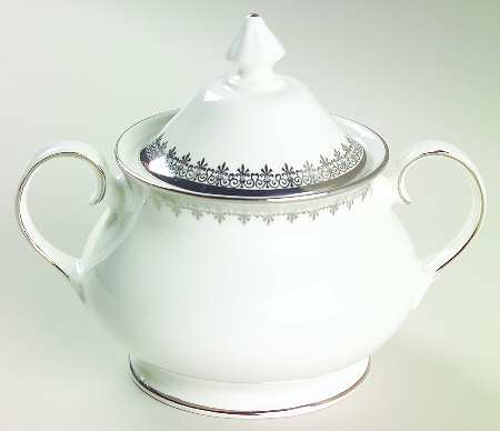 Swan Lake Sugar Bowl & Lid