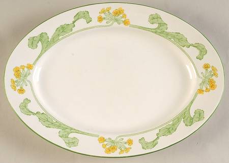1232 12" Oval Serving Platter