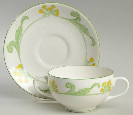 1232 Flat Bouillon Cup & Saucer