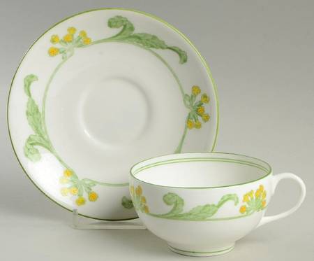 1232 Flat Cup & Saucer Set