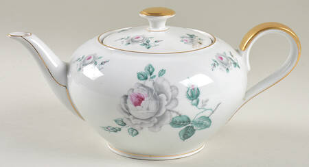 Rose Mist Teapot & Lid