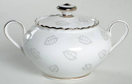 Savoy Silver Sugar Bowl & Lid